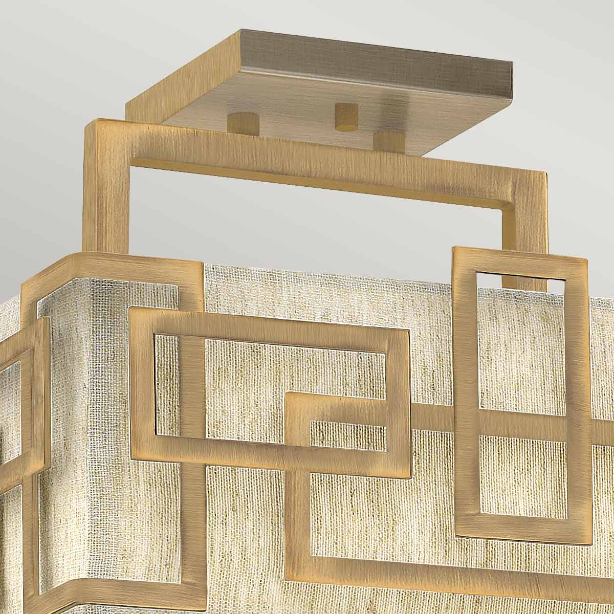 Plafonnier Lanza 3 lumières bronze