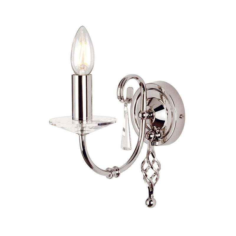 Applique murale Aegean nickel poli