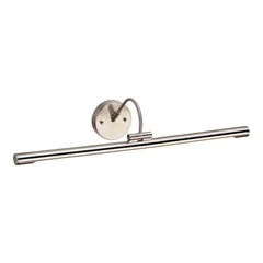 Applique murale Alton nickel satiné, L 67,4 cm