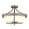 Plafonnier Crown 3 lumières
