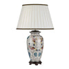 Lampe à poser Ping crème et noire, céramique
