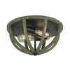 Plafonnier Allier 2 lumières bois, chêne