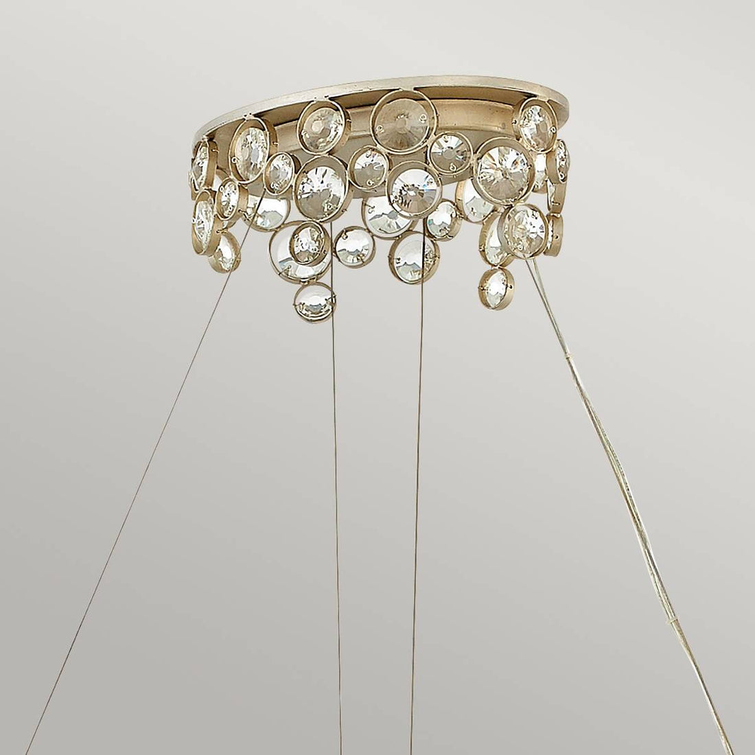 Suspension luminaire | Anya Argentée