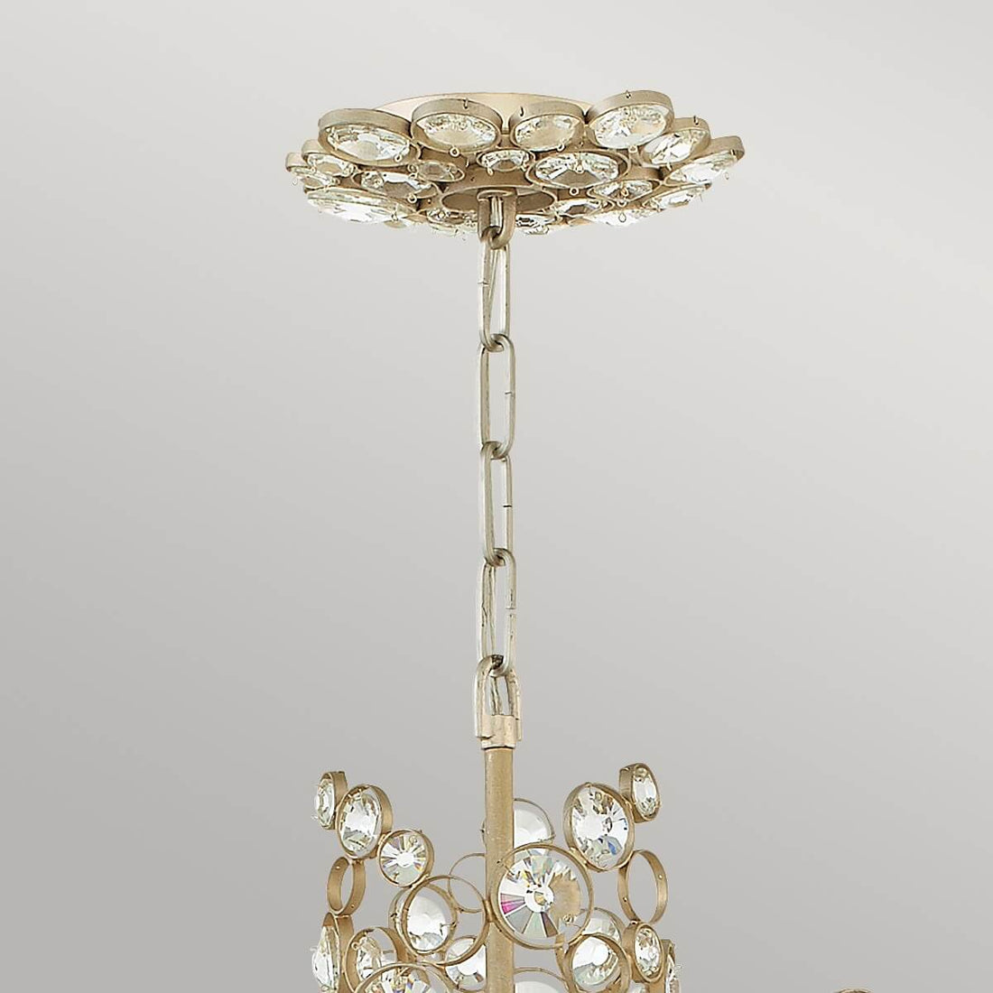 Lustre Anya 6 lumières argenté