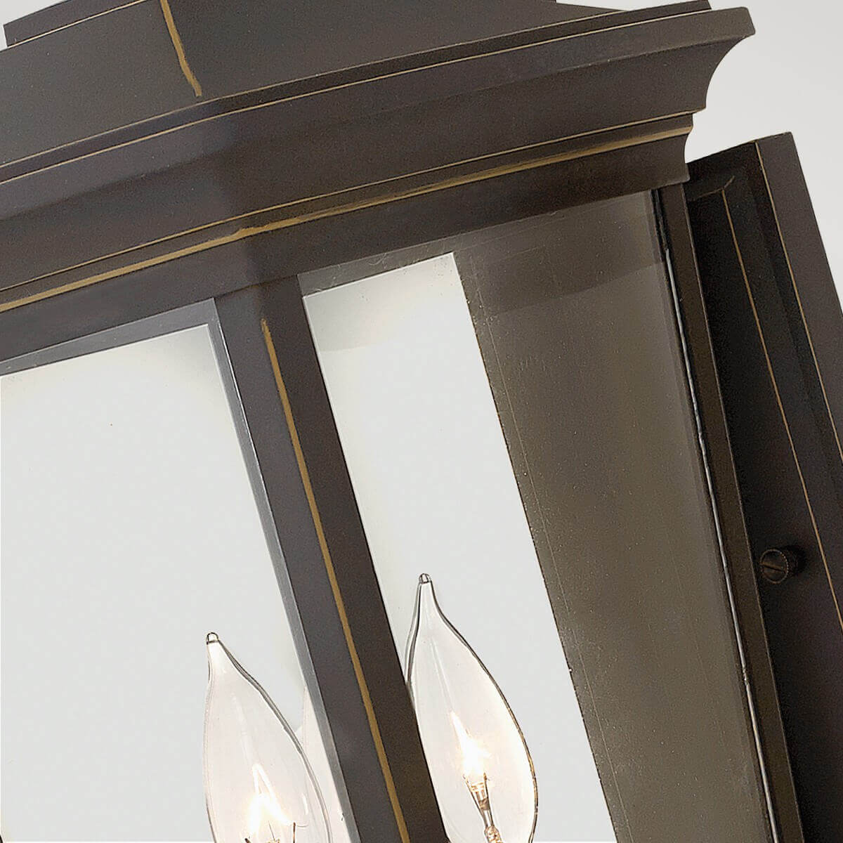 Applique extérieure Bromley 3 lumières bronze