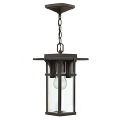 Suspension extérieure Manhattan bronze, verre