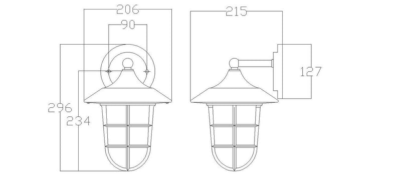 Luminaire extérieur | Marina H 29,6 cm