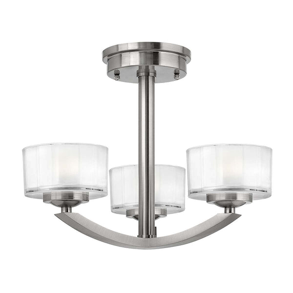 Luminaire plafonnier | Meridian Nickel