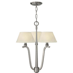 Lustre Whitney (hk) 3 lumières nickel satiné