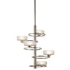 Lustre Aleeka 5 lumières, verre