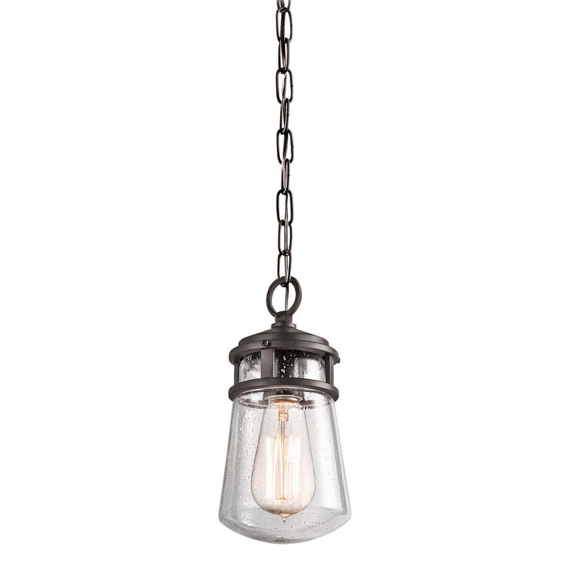 Suspension extérieure Lyndon bronze, verre