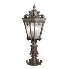Lampadaire extérieur Tournai 2 lumières, verre