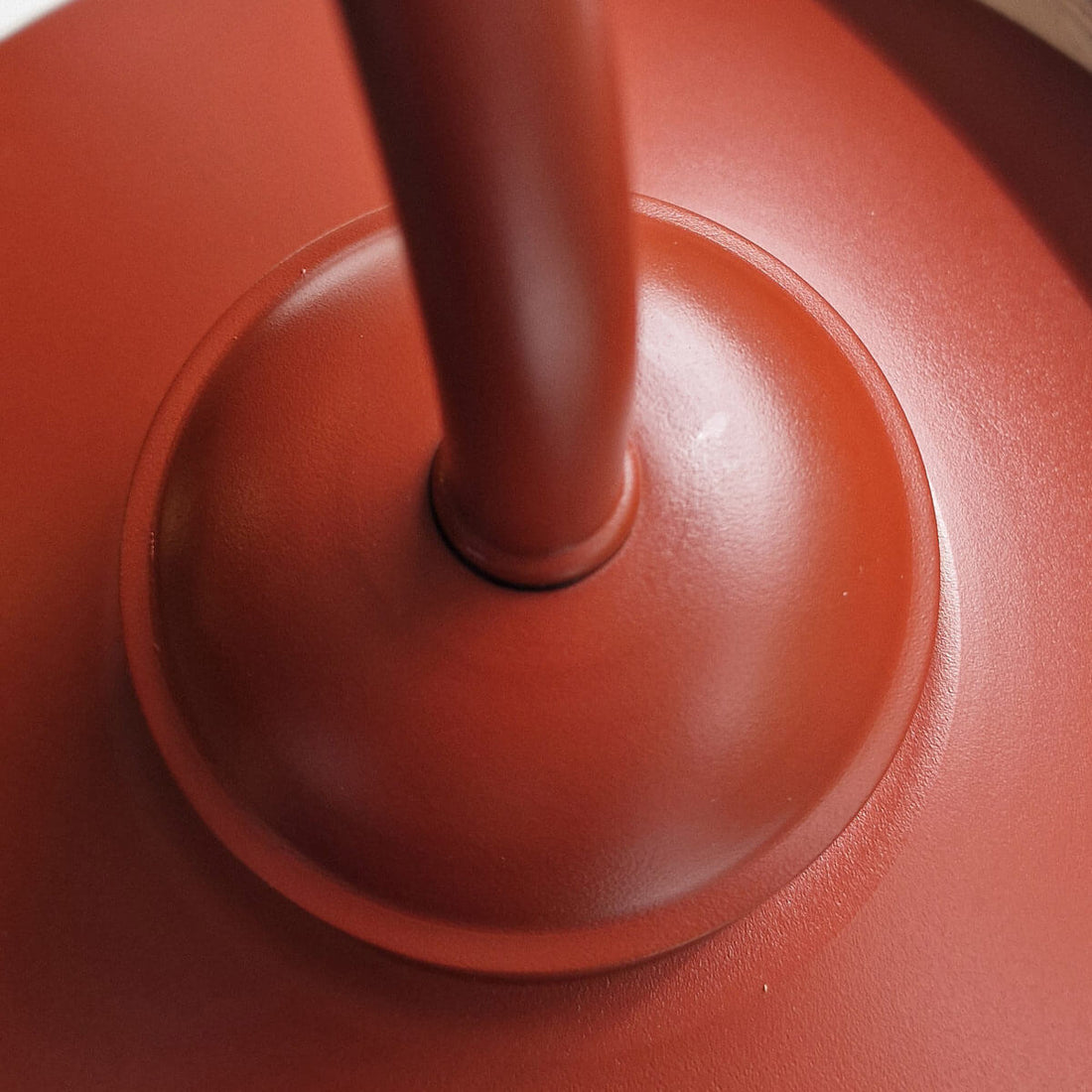 Applique extérieure Oxidrot rouge, verre