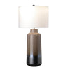 Lampe à poser Maryland marron et anthracite, céramique