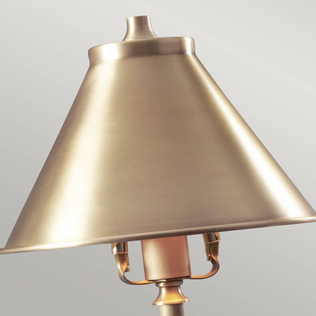 Lampe à poser Provence laiton vieilli, H 59 cm