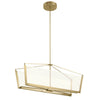 Lustre Calters doré