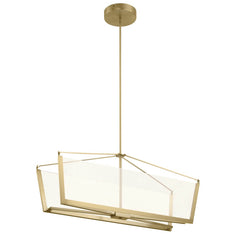 Lustre Calters doré