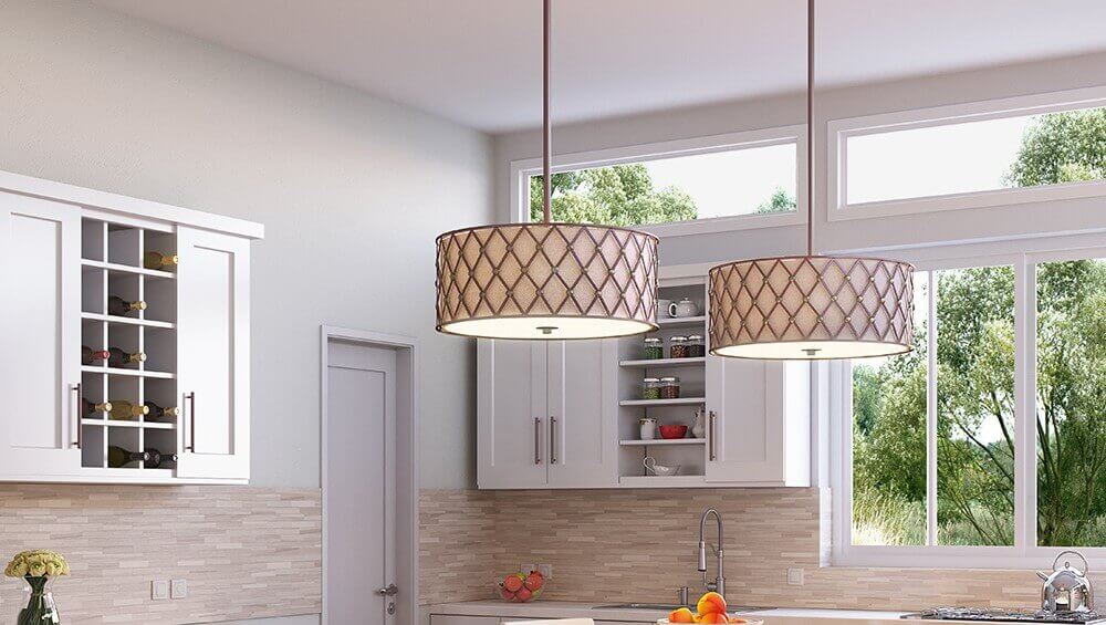 Suspension luminaire | Brown Lattice