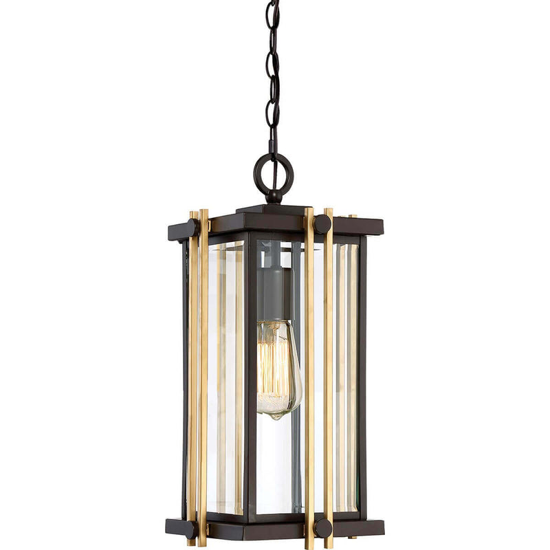 Suspension extérieure Westliche bronze, verre