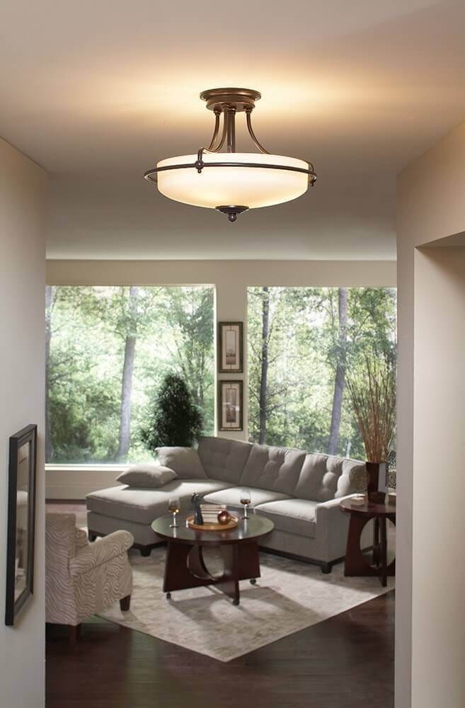 Luminaire plafonnier | Griffin Bronze