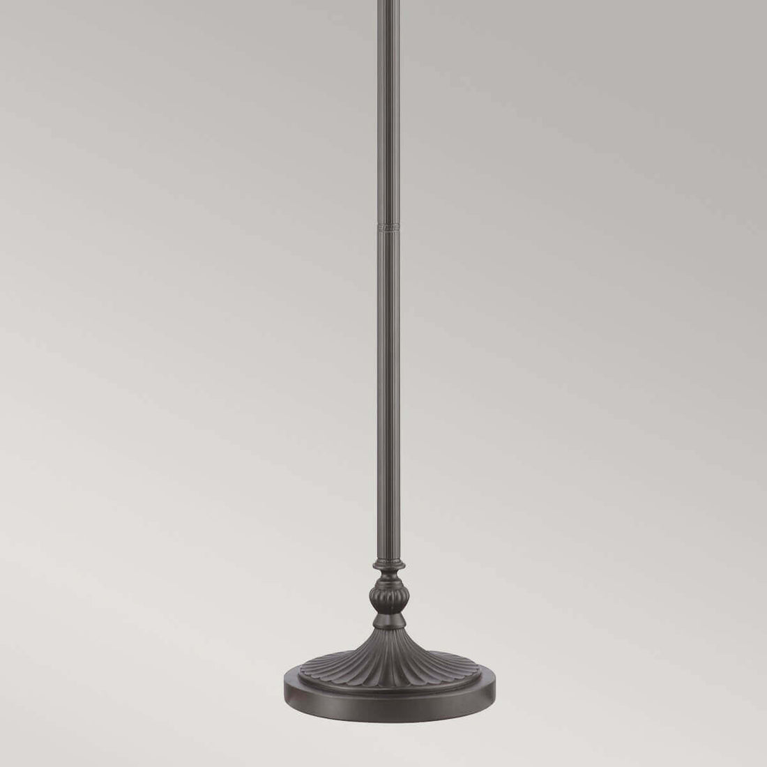 Lampadaire Kami bronze, verre