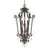 Lustre Marquette 6 lumières, cristal, H 105,4 cm