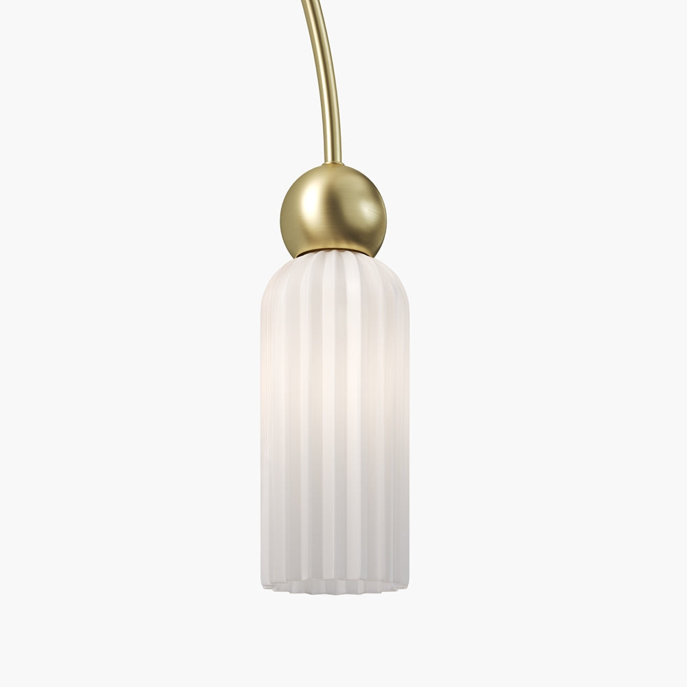 Antic gold pendant light