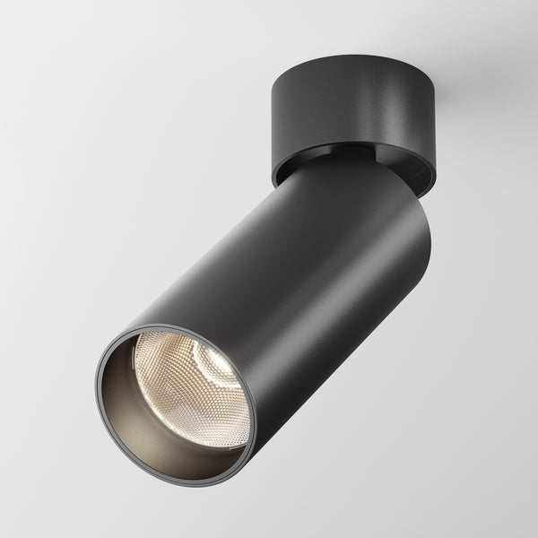FOCUS LED Black ceiling light