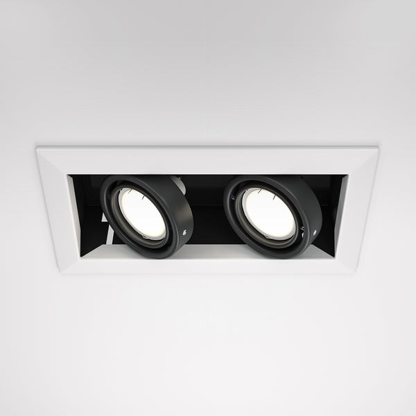White Modern Metal Spotlight