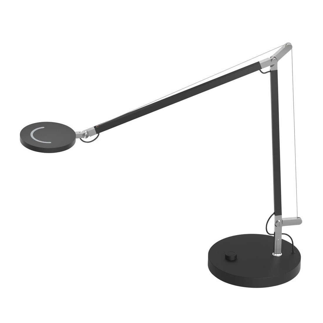 Soleil2 black table lamp