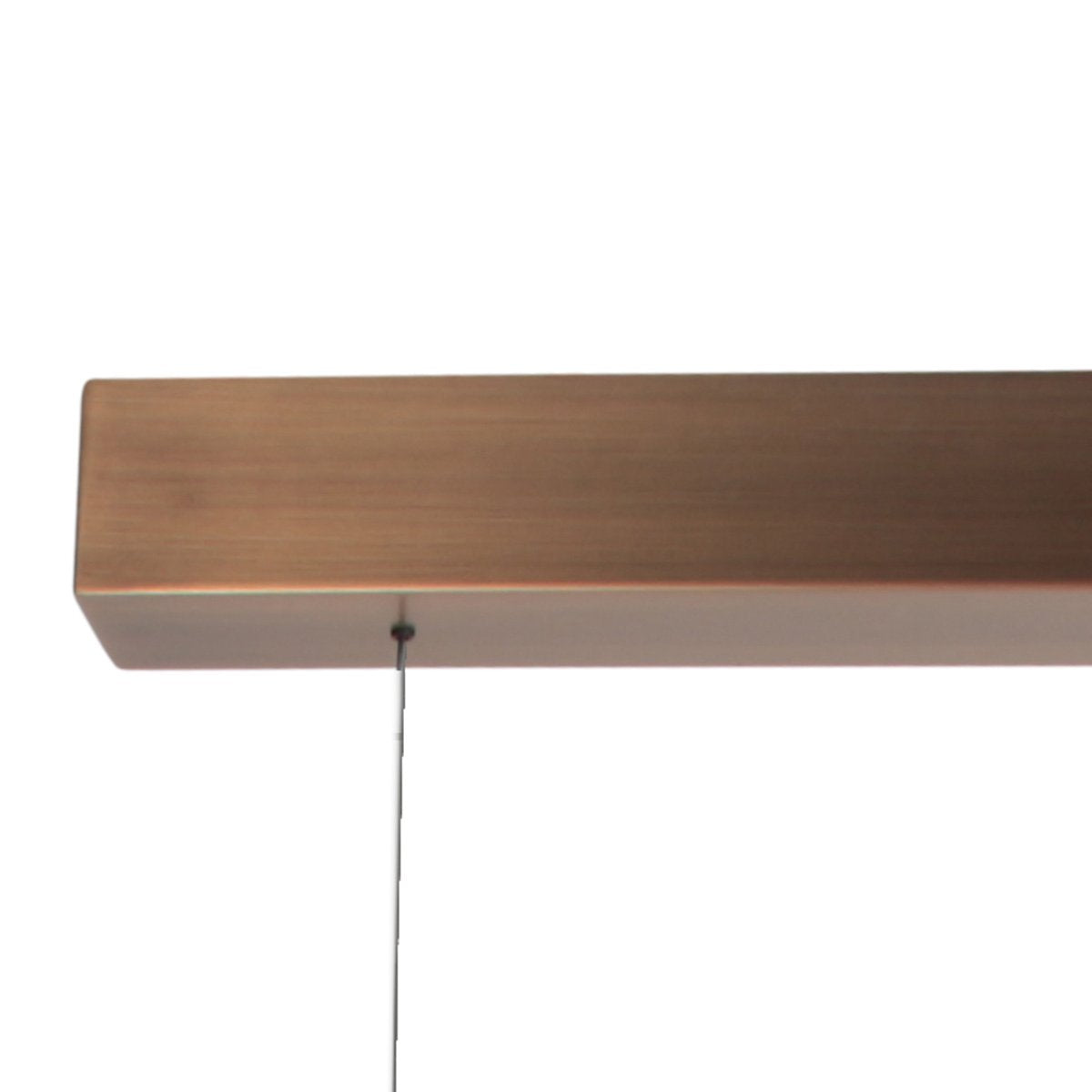 Suspension luminaire Bande bronze