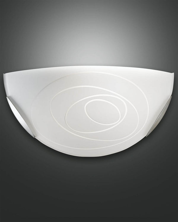 Applique murale Kent blanche