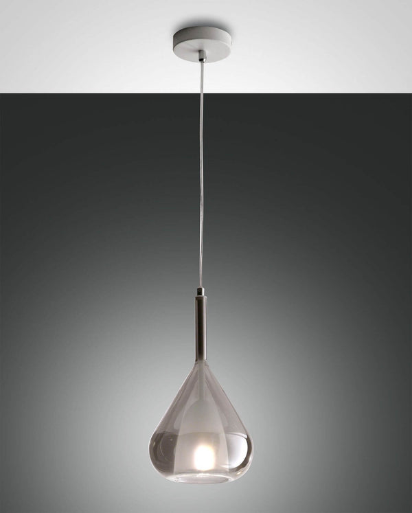 Suspension Lila grise