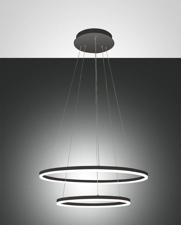 Suspension luminaire | Giotto Noire Ø 60 cm