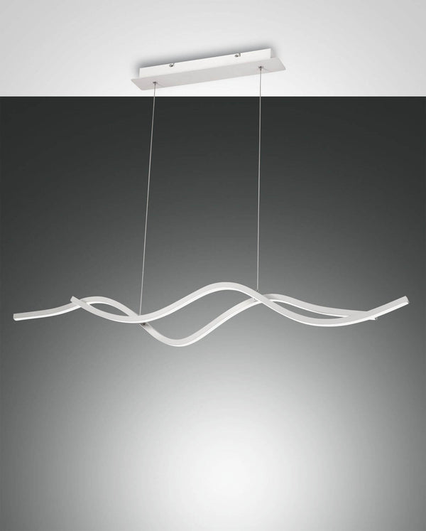 Suspension luminaire | Sinuo Blanche