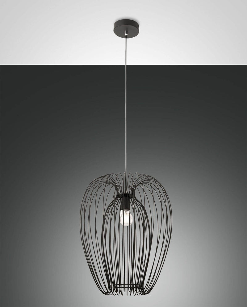 Suspension Camp noire, Ø 40 cm