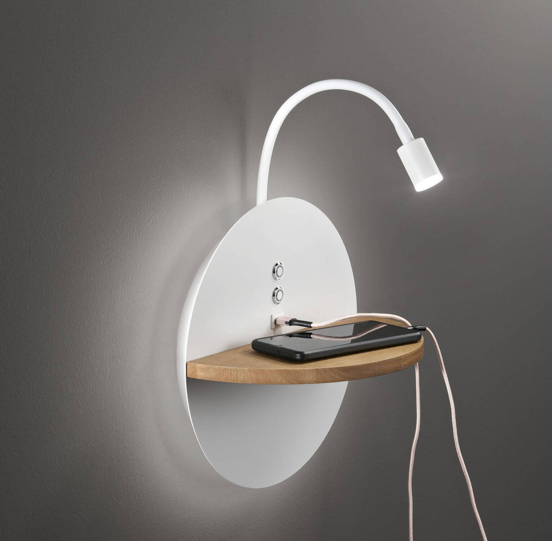 Lampe de bureau | Dual Blanche