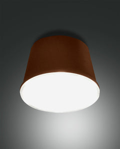 Projecteur extérieur Armanda rouille, Ø 10 cm