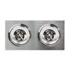 Spot encastrable Faro II aluminium brossé