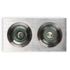 Spot encastrable Fasto II aluminium brossé