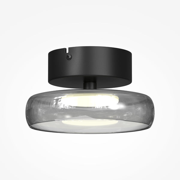 Float black ceiling light