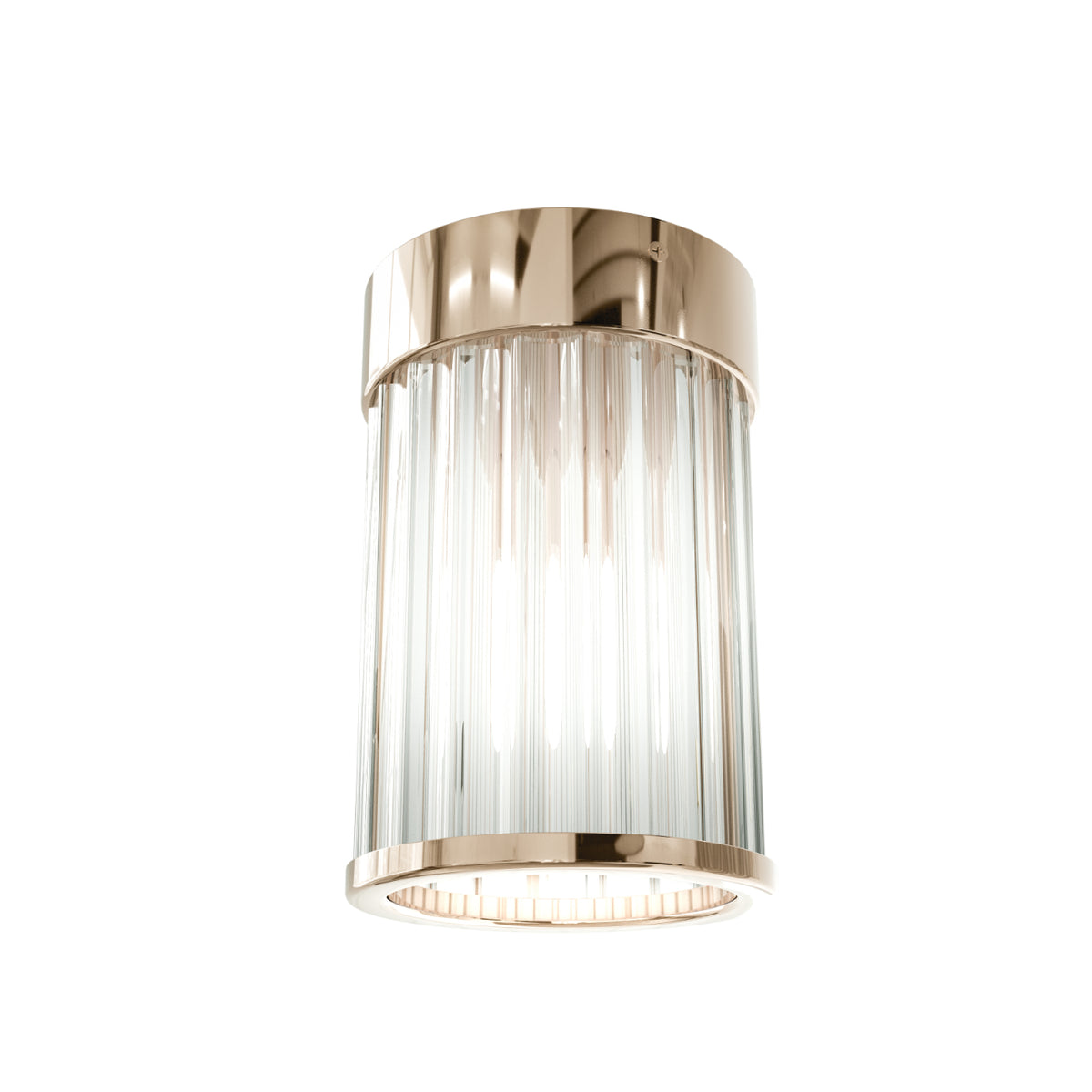 Spot plafond Fiatto 8, verre