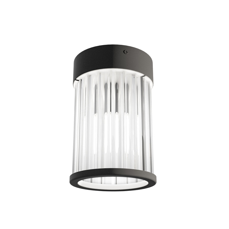 Spot plafond Fiatto 8, verre