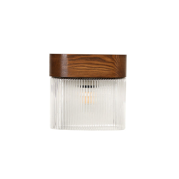 FLUMINA W A wall lamp walnut