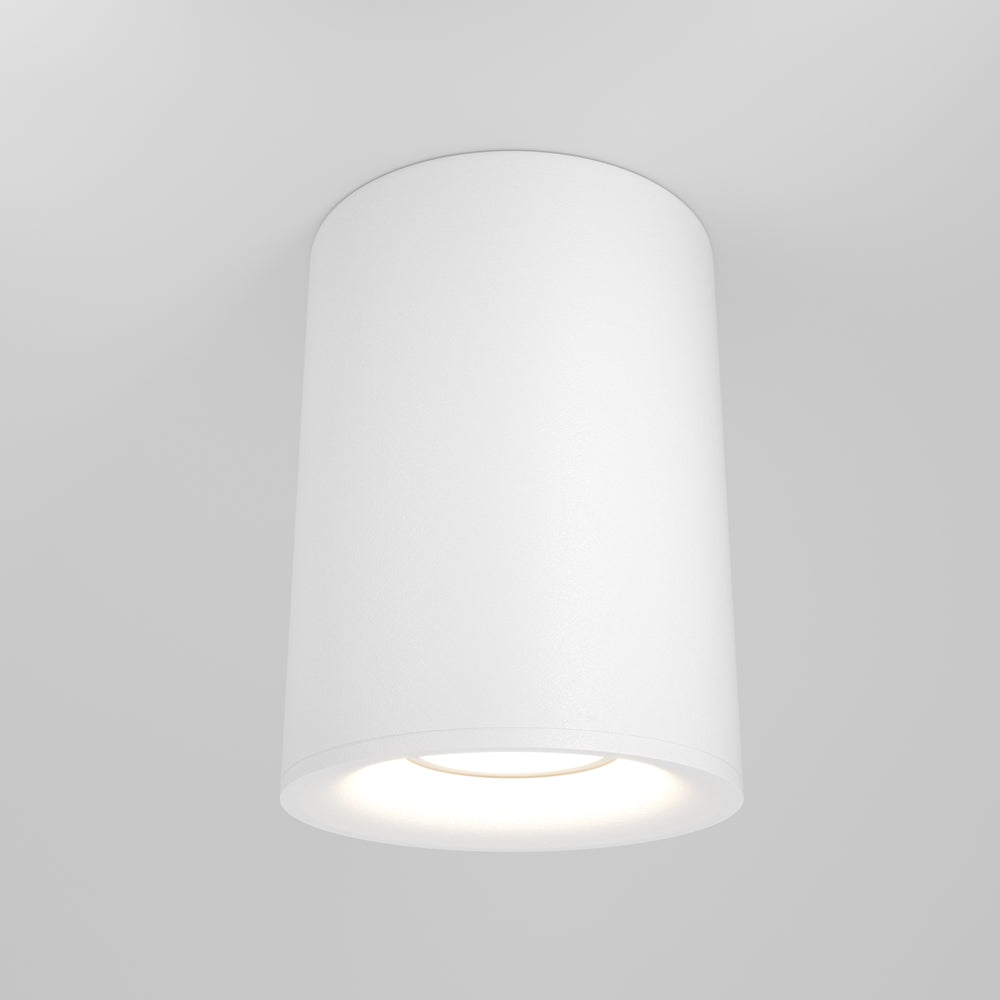 Slim black ceiling light