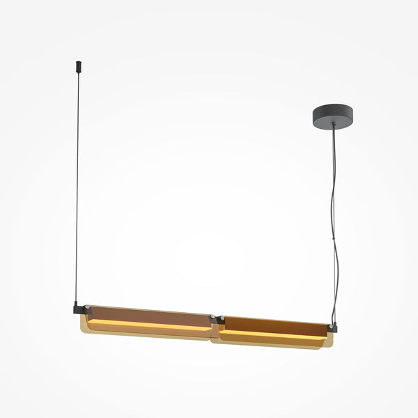 Flat Black pendant light