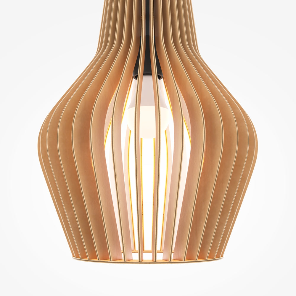 Roots Black pendant light