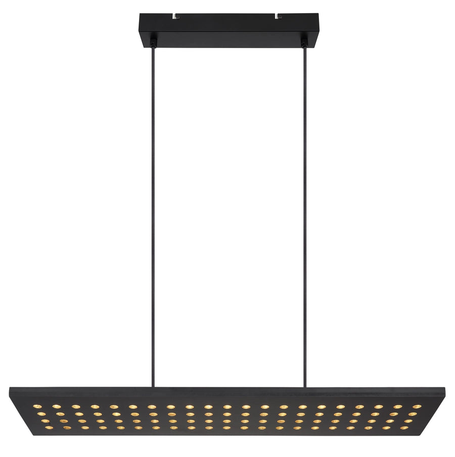 Suspension Dolores noire mat