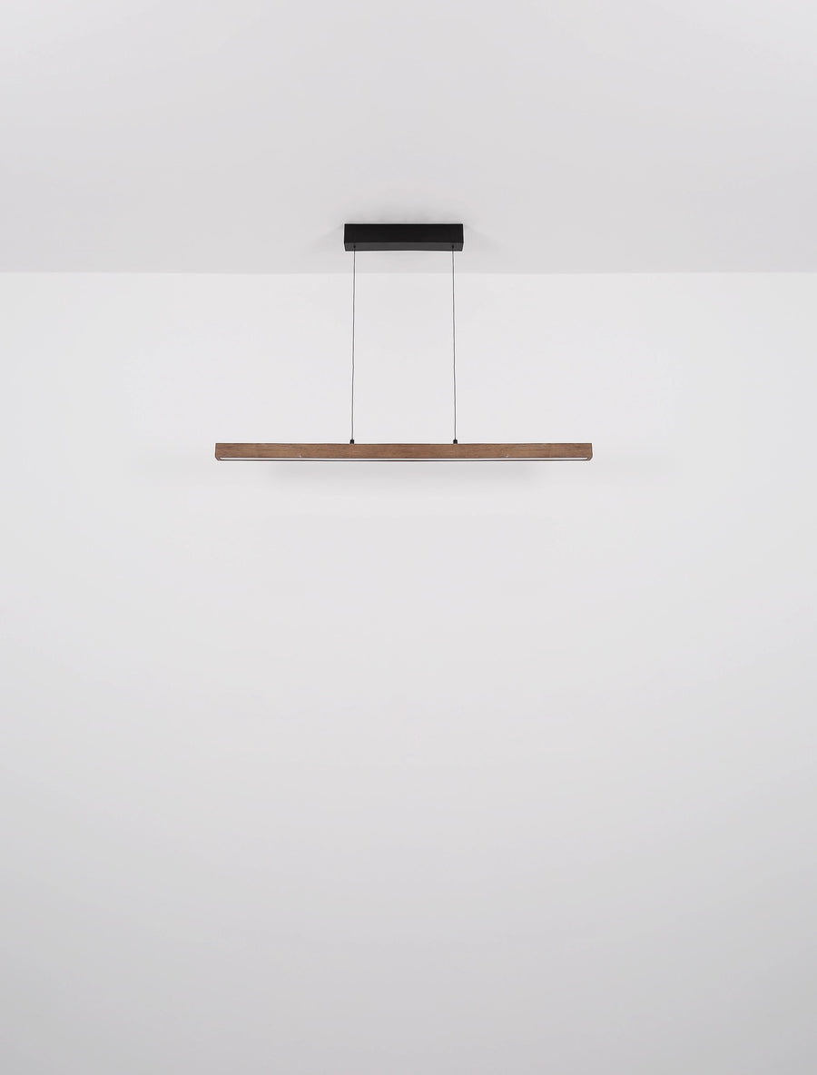 Suspension Olivus noire mat