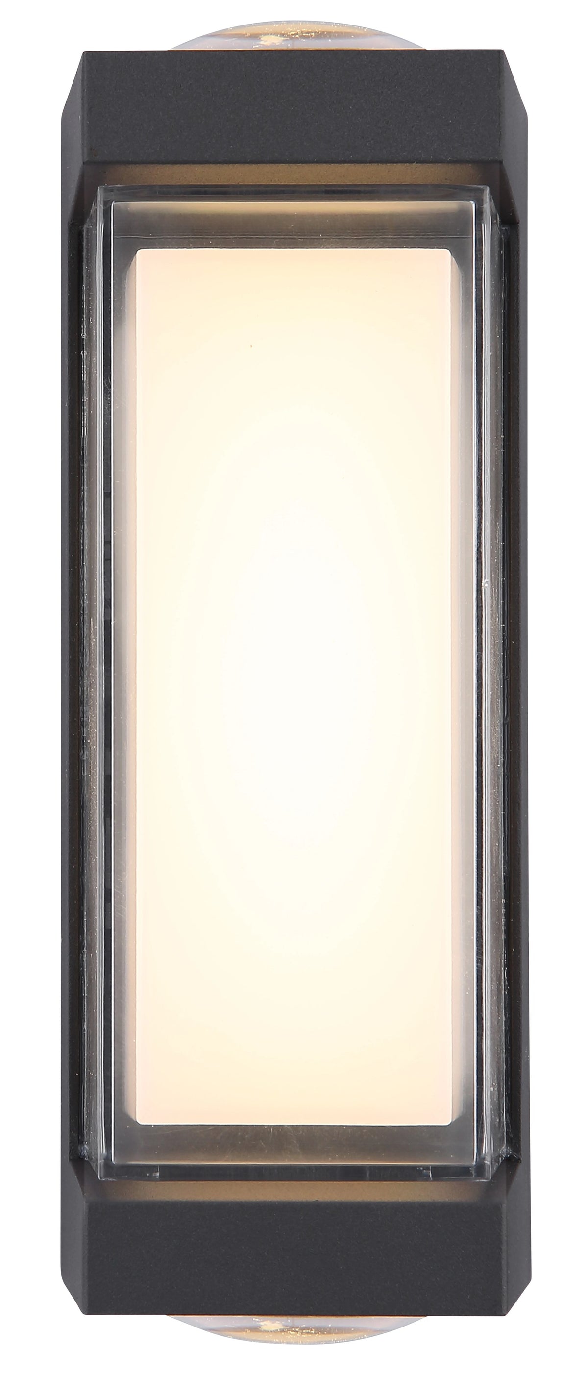 Luminaire extérieur Plixon anthracite et aluminium